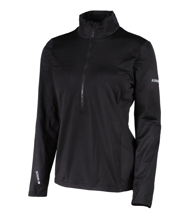 KA763 - Matrix T-Neck - Women's 1/4 Zip Base Layer Karbon